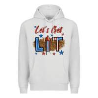 Dove Grey let's get lit 1 Premium Hoodie - BundleAndBundleShop