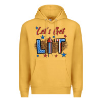 Mustard let's get lit 1 Premium Hoodie - BundleAndBundleShop