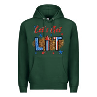 Sports Green let's get lit 1 Premium Hoodie - BundleAndBundleShop