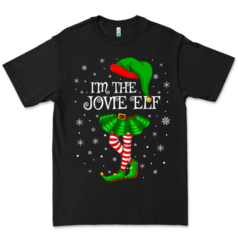 Matching Family Group I'm The Jovie Elf Christmas T Shirt Premium Tee by minhPixels | Teevron