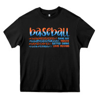 Black vintage baseball Heavy Core Tee - Artiststas