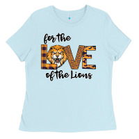 Baby Blue For the Love of the Lions Ladies Tee - Bettercallsaul