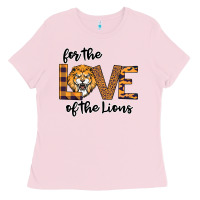 Bubblegum Pink For the Love of the Lions Ladies Tee - Bettercallsaul