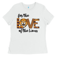 White For the Love of the Lions Ladies Tee - Bettercallsaul