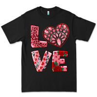 Black love  with pink gemstone Premium Tee - RanaPortraitStore