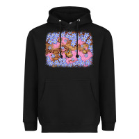 Black easter butterfly leopard background Heavyweight Hoodie - Artiststas