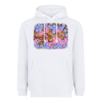 White easter butterfly leopard background Heavyweight Hoodie - Artiststas