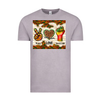 Vintage Zinc peace love juneteenth Vintage Tee - TumblerDesignByShophia