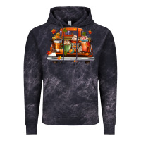 Cloud Black coffee cups truck Vintage Hoodie - CowGirlArtShop