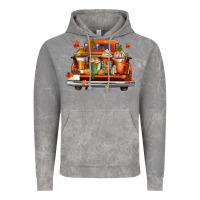 Cloud Rock coffee cups truck Vintage Hoodie - CowGirlArtShop