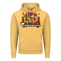 Vintage Mustard coffee cups truck Vintage Hoodie - CowGirlArtShop