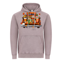 Vintage Zinc coffee cups truck Vintage Hoodie - CowGirlArtShop