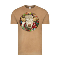 Vintage Camel Charolais Heifer Christmas Vintage Tee - RanaPortraitStore