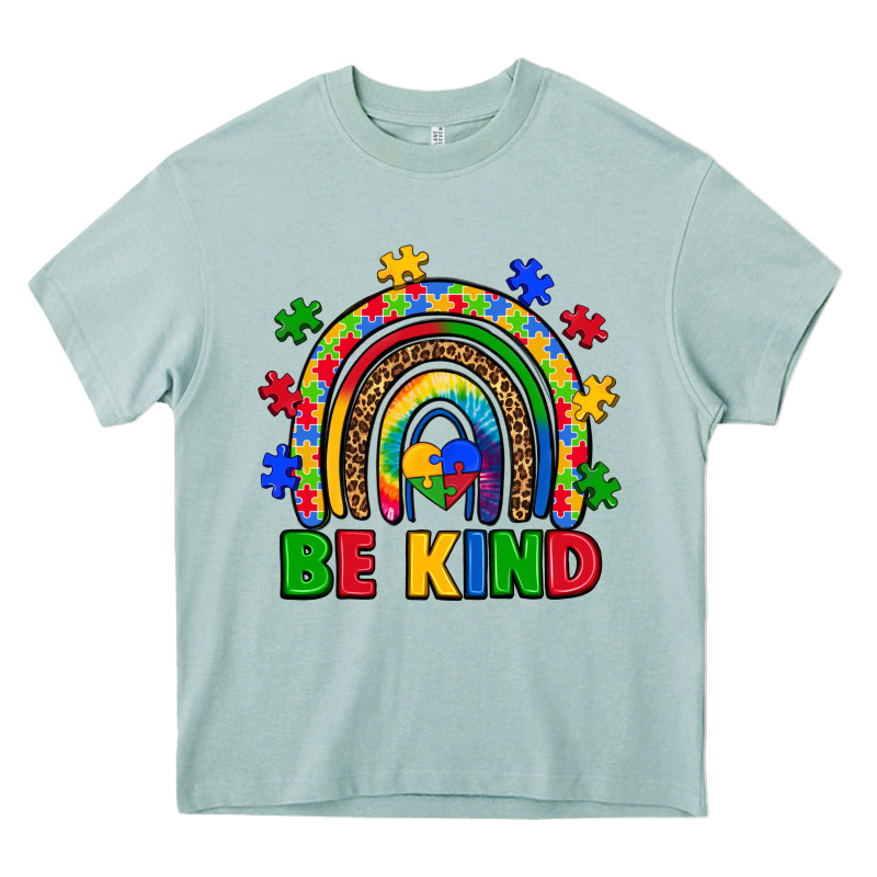 Autism Awareness Rainbow Heavy Core Tee by Artiststas | Teevron