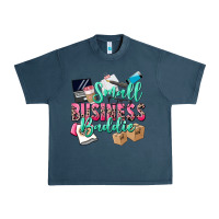 Midnight Navy small business baddie Urban Heavy Tee - CowGirlArtShop