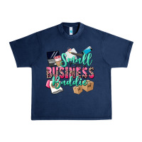 Navy small business baddie Urban Heavy Tee - CowGirlArtShop