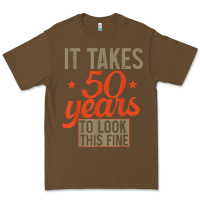 Cacao 50 years old 50th birthday gifts for men and women Premium Tee - minhPixels