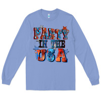 Colony Blue Party in the usa 4th of july Long Sleeve Tee - CowGirlArtShop