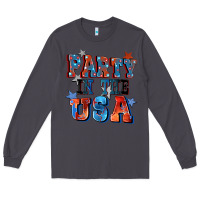 Smoke Party in the usa 4th of july Long Sleeve Tee - CowGirlArtShop