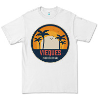 White Vieques Puerto Rico Premium Tee - minhPixels