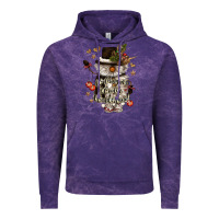 Cloud Purple walking in a winter wonderland Vintage Hoodie - CowGirlArtShop