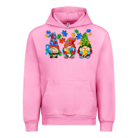 Fuchsia Pink autism gnomes Urban Hoodie - AdoDesignShop