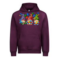 Mauve Wine autism gnomes Urban Hoodie - AdoDesignShop