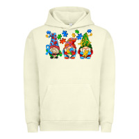 Pigment Pistachio autism gnomes Urban Hoodie - AdoDesignShop