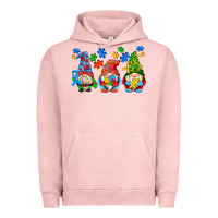 Pigment Salmon autism gnomes Urban Hoodie - AdoDesignShop