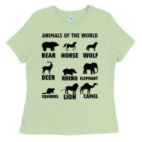 Matcha Animal Of The World Ladies Tee - Bettercallsaul