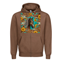 Chestnut western tennessee horse Zipper Hoodie - LillyAllenDesigns
