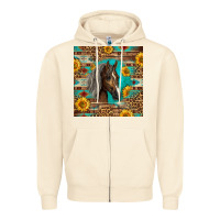 Sandshell western tennessee horse Zipper Hoodie - LillyAllenDesigns