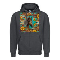 Smoke western tennessee horse Zipper Hoodie - LillyAllenDesigns