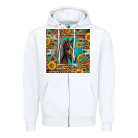 White western tennessee horse Zipper Hoodie - LillyAllenDesigns