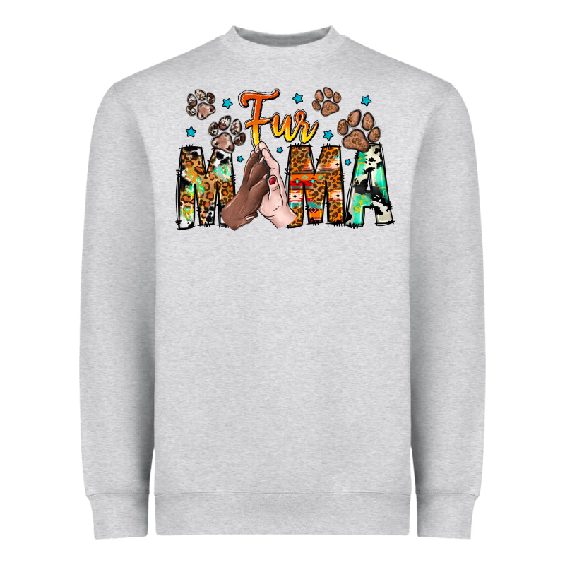 Fur Mama Heavyweight Sweatshirt by CowhideDigitalArt | Teevron