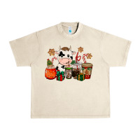 Sandshell cow coffee cups christmas Urban Heavy Tee - CowGirlArtShop