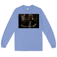 Colony Blue Phil Leotardo How About This Humidity Long Sleeve Tee - minhPixels