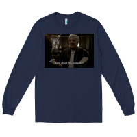 Navy Phil Leotardo How About This Humidity Long Sleeve Tee - minhPixels