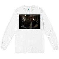 White Phil Leotardo How About This Humidity Long Sleeve Tee - minhPixels