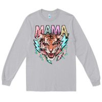 Moon Dust Mama tiger lightning bolt Long Sleeve Tee - HowdyJamesFarm