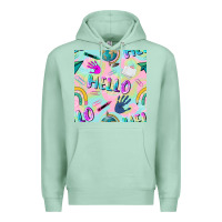 Seafoam hello kindergarten seamless pattern Premium Hoodie - BundleAndBundleShop
