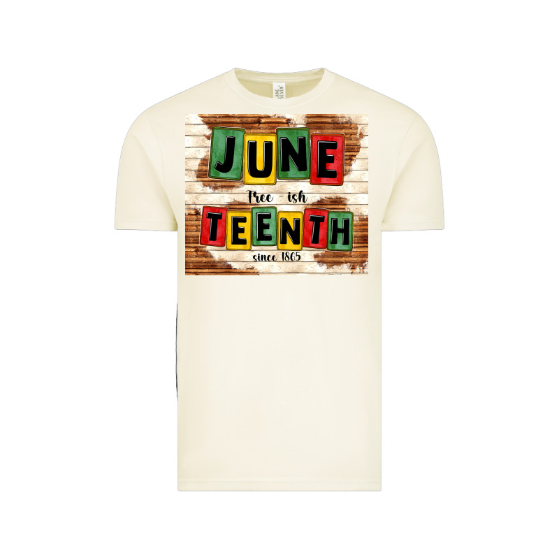Juneteenth Free Ish Since 1865 Vintage Tee by TumblerDesignByShophia | Teevron
