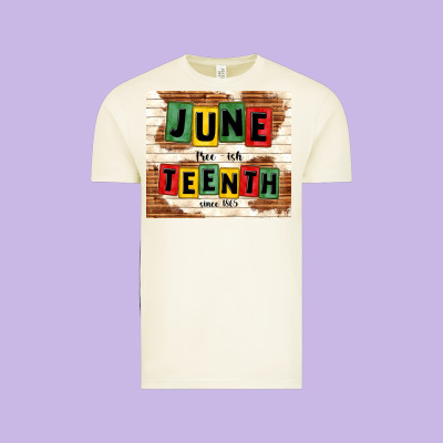 Juneteenth Free Ish Since 1865 Vintage Tee Designed By Tumblerdesignbyshophia