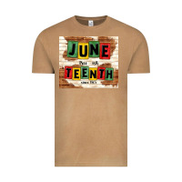 Vintage Camel juneteenth free ish since 1865 Vintage Tee - TumblerDesignByShophia