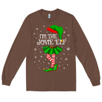 Chestnut matching family group i'm the jovie elf christmas t shirt Long Sleeve Tee - minhPixels