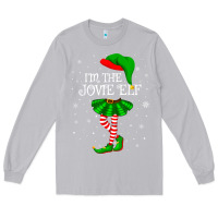 Moon Dust matching family group i'm the jovie elf christmas t shirt Long Sleeve Tee - minhPixels