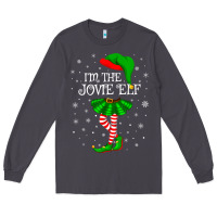 Smoke matching family group i'm the jovie elf christmas t shirt Long Sleeve Tee - minhPixels