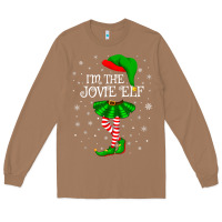 Toasted Coconut matching family group i'm the jovie elf christmas t shirt Long Sleeve Tee - minhPixels