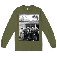 Army Green The Sopranos Family Long Sleeve Tee - minhPixels