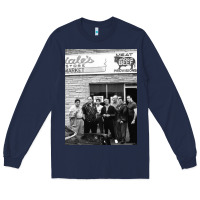Navy The Sopranos Family Long Sleeve Tee - minhPixels